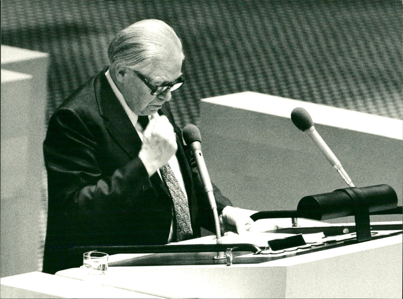 Politician Gunnar Strang - Vintage Photograph