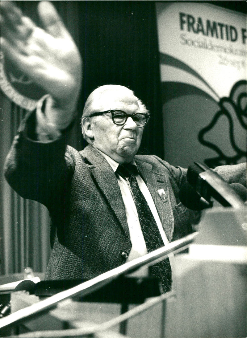 Politician Gunnar Strang - Vintage Photograph