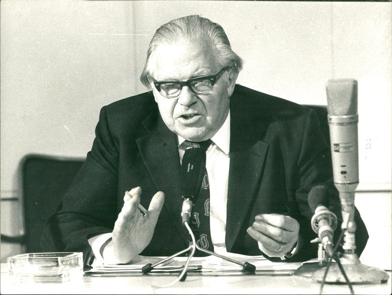 Politician Gunnar Strang - Vintage Photograph