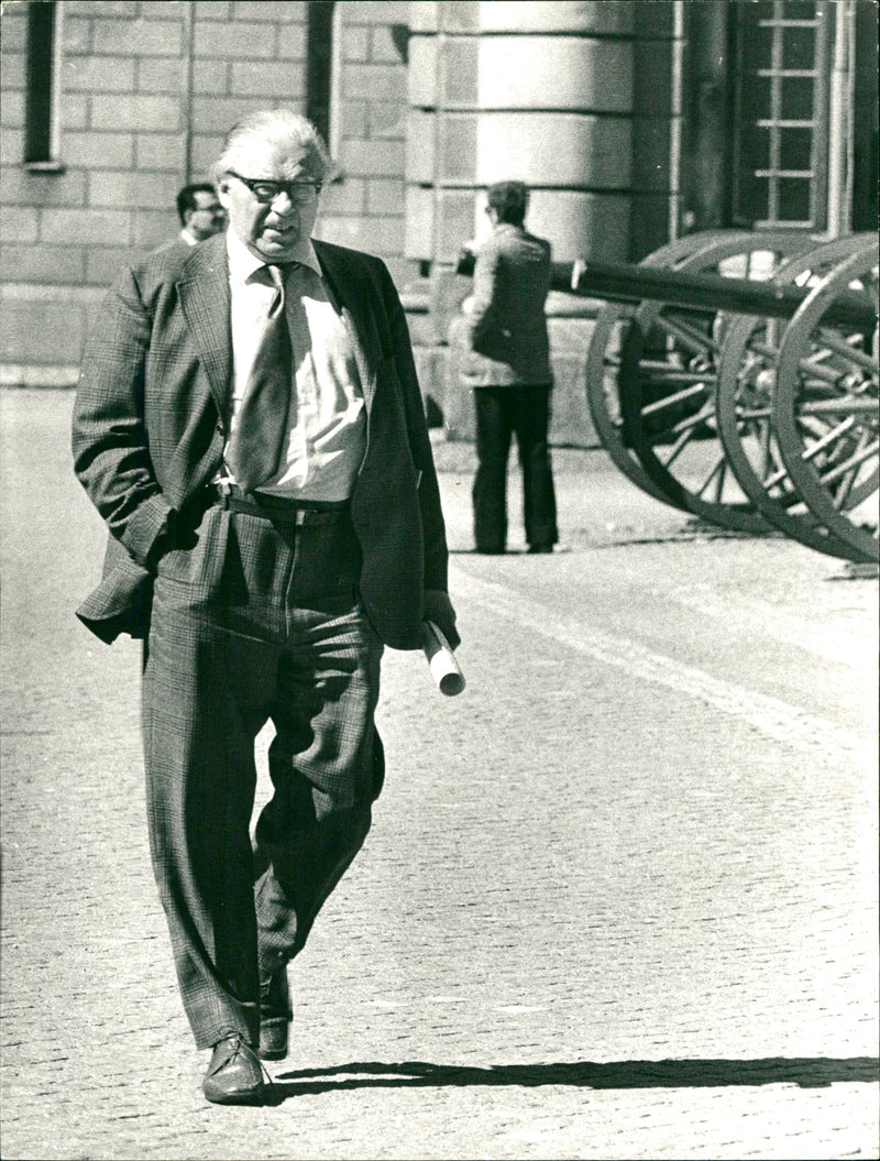 Politician Gunnar Strang - Vintage Photograph