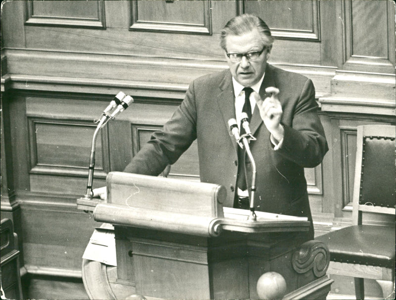 Politician Gunnar Strang - Vintage Photograph