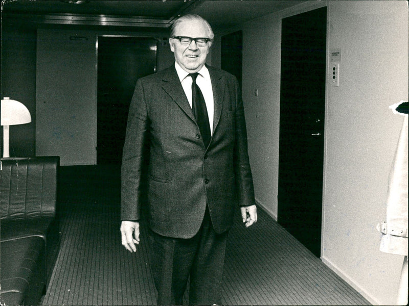 Politician Gunnar Strang - Vintage Photograph