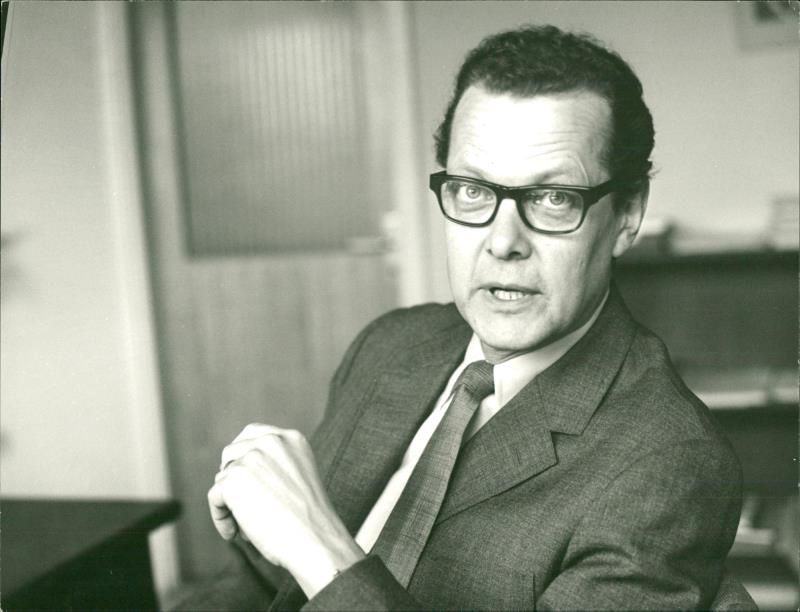 Editor Torbjörn Stålmarck - Vintage Photograph