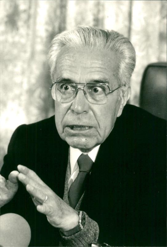 Ángel Víctor Paz Estenssoro - Vintage Photograph