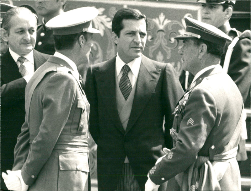 Spain's Prime Minister Adolfo Suárez - Vintage Photograph