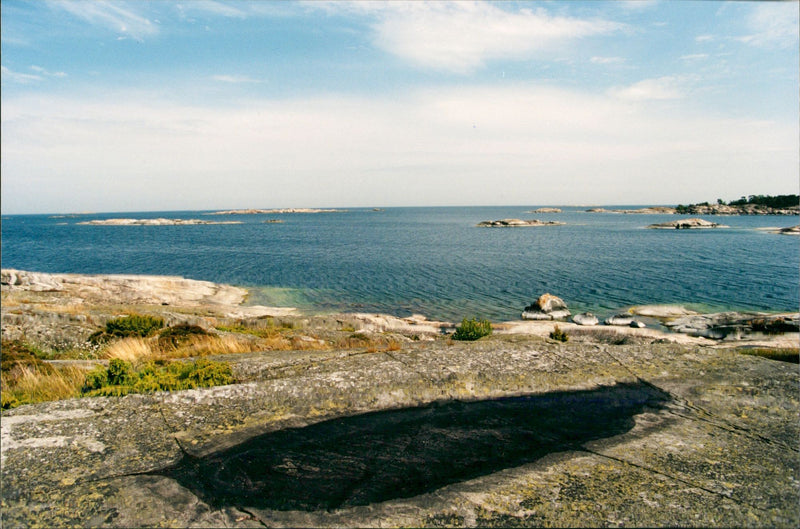 Stockholm archipelago - Nature reserve Bullerön - Vintage Photograph
