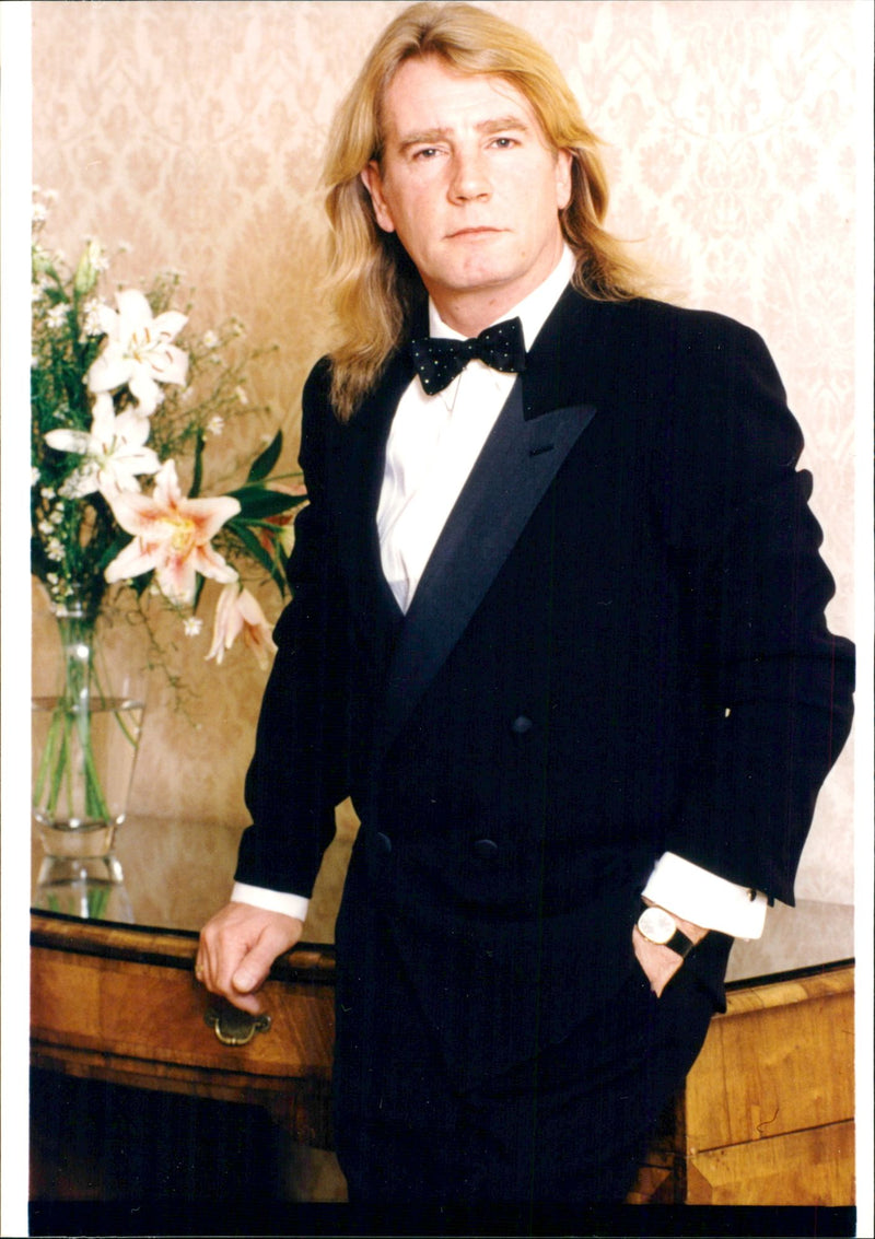 Rick Parfitt from Pop group Status quo - Vintage Photograph