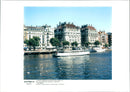 Djurgards ferry in Stockholm - Vintage Photograph