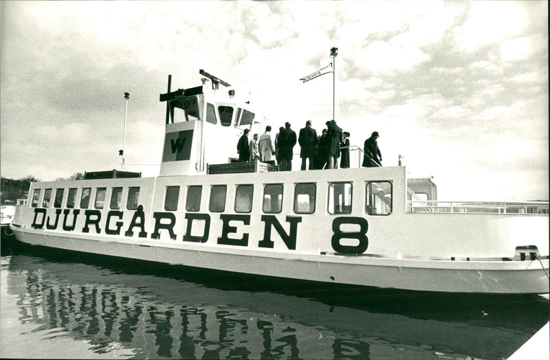 Djurgårds 8 ferry - Vintage Photograph
