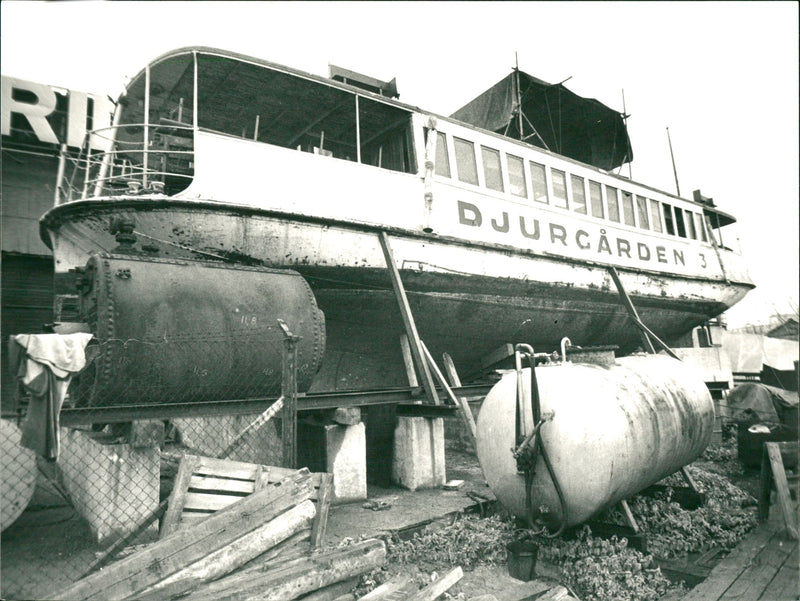 Djurgårds ferry - Vintage Photograph
