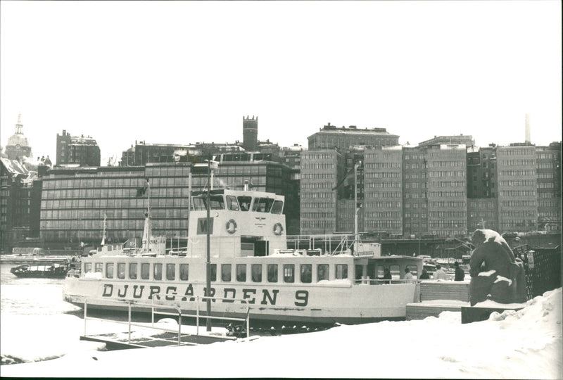 Djurgård Ferry - Vintage Photograph