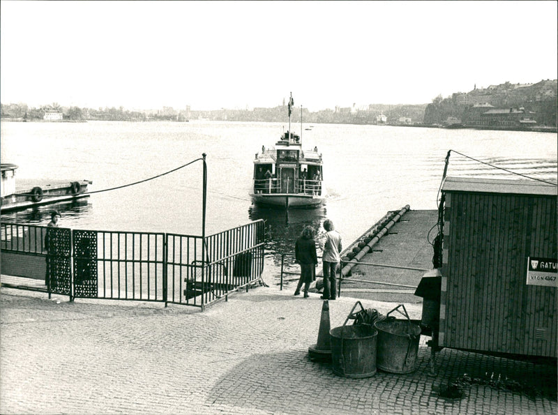 Djurgård Ferry - Vintage Photograph