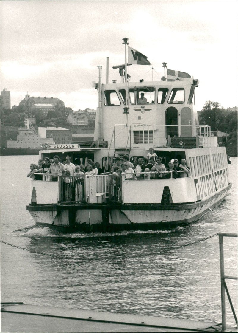 Djurgård Ferry - Vintage Photograph