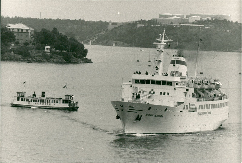 Djurgård Ferry - Vintage Photograph