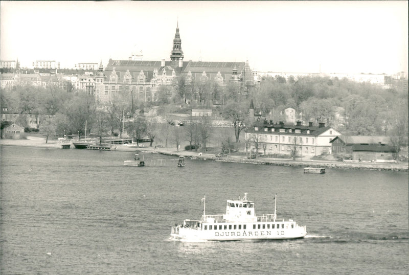 Djurgård Ferry - Vintage Photograph