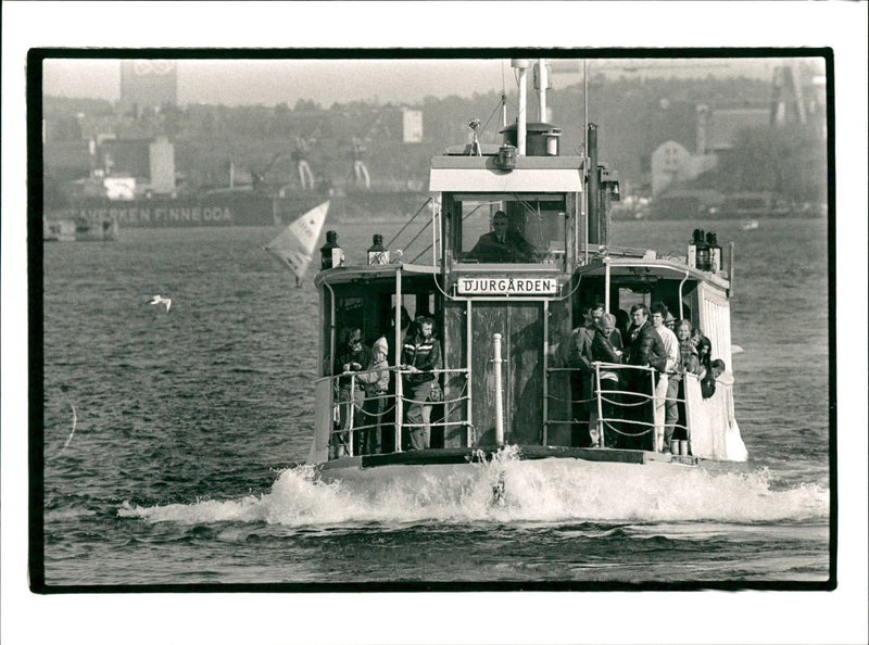 Djurgård Ferry - Vintage Photograph