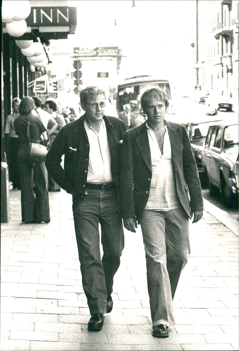 Lasse Strömstedt and Christer Dahl - Vintage Photograph