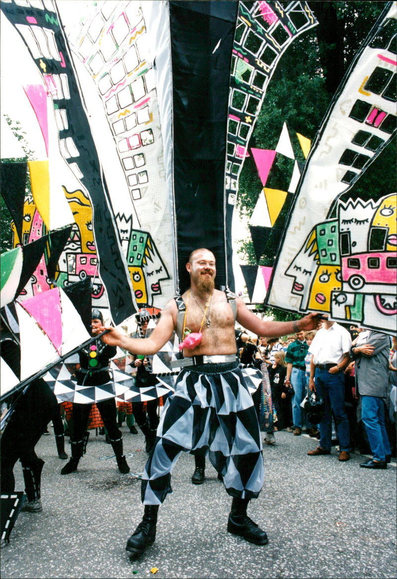 Stockholm Water Festival 1993 - Vintage Photograph