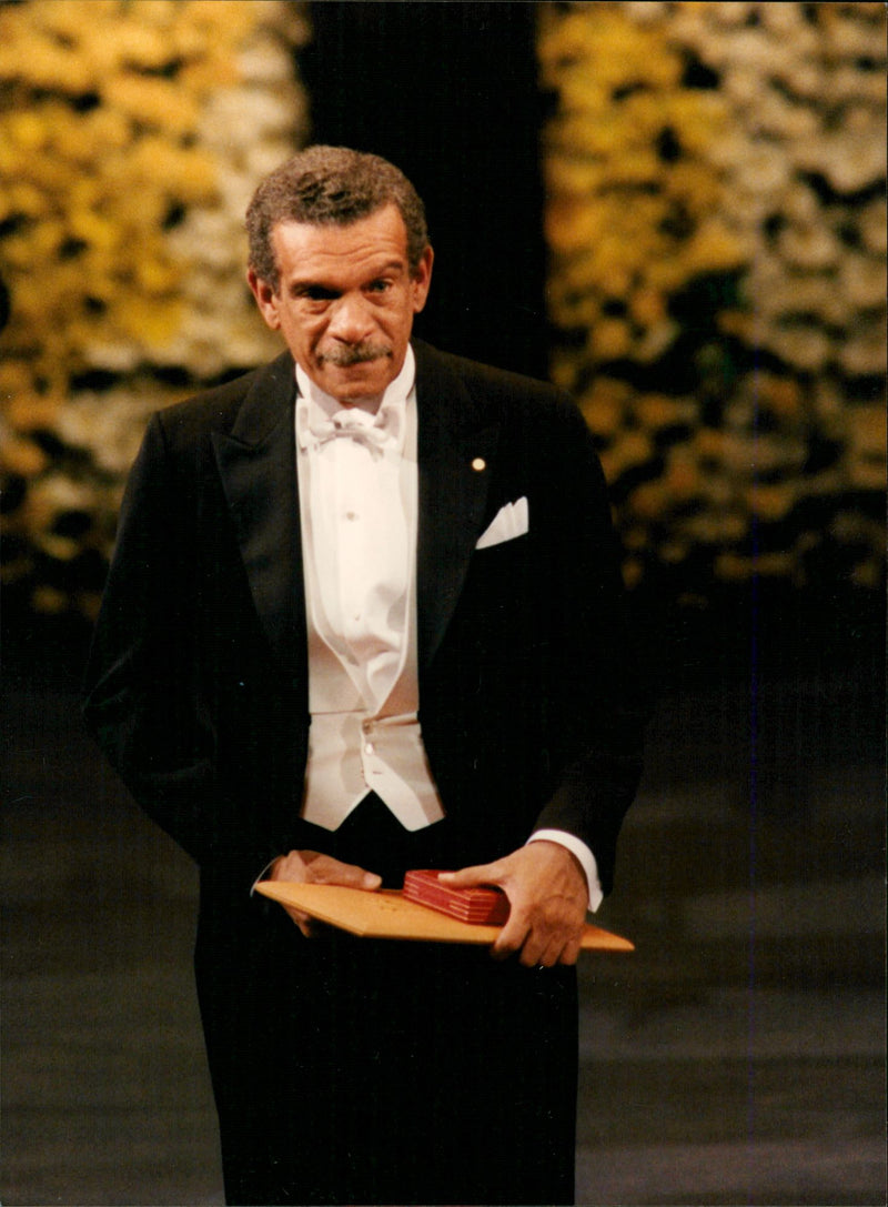 Nobel Laureate in Literature Derek Walcott - Vintage Photograph