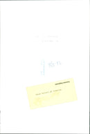 Derek Walcott at the Dramaten - Vintage Photograph