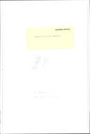 Derek Walcott at the Dramaten - Vintage Photograph