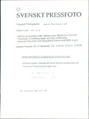 Nobel dinner. Nobel Laureate in Literature Derek Walcott with Mia Bildt and Princess Christina - Vintage Photograph