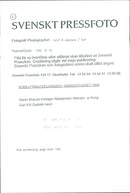 Derek Walcott receives the Nobel Prize in literature from King Carl XVI Gustaf's hand - Vintage Photograph