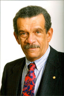 Derek Walcott, Nobel Laureate in Literature 1992 - Vintage Photograph