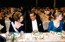 Nobel Banquet 1992. Nobel Laureate in Literature Derek Walcott with Princess Christina - Vintage Photograph