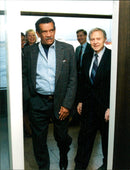 Derek Walcott, Nobel Laureate in Literature - Vintage Photograph