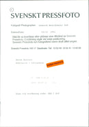 Derek Walcott receives the Nobel Prize in literature from King Carl XVI Gustaf's hand - Vintage Photograph