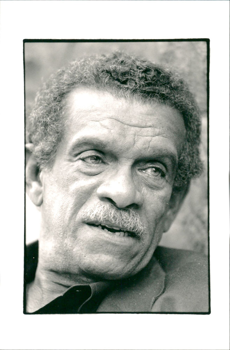 Derek Walcott - Vintage Photograph