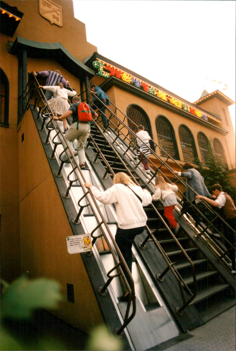 Amusement park Gröna Lund - Vintage Photograph