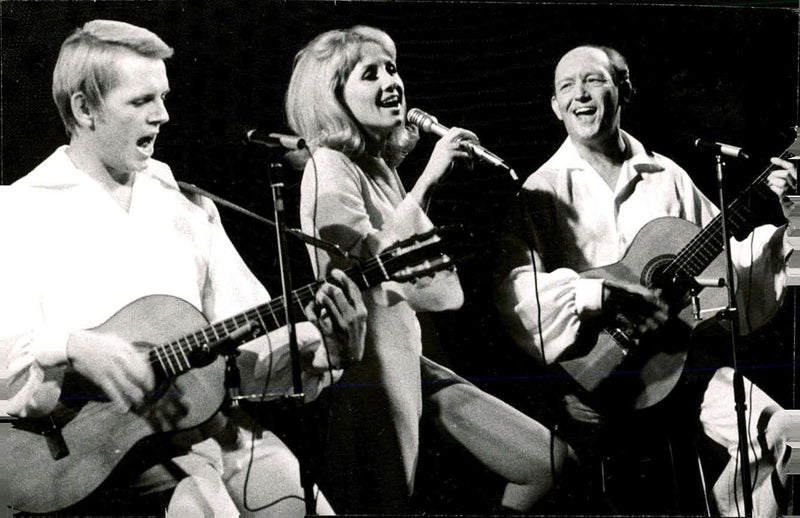 Mikael, Ulla and Ulrik Neumann - Vintage Photograph