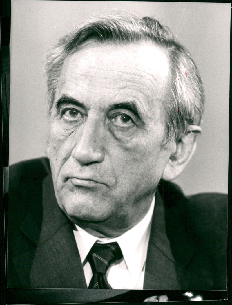 Tadeusz Mazowiecki - Vintage Photograph