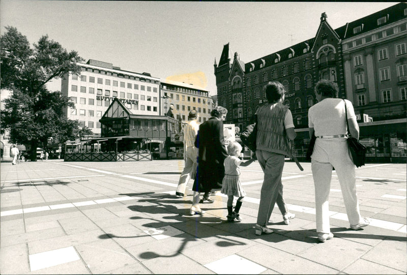 Norrmalmstorg - Vintage Photograph