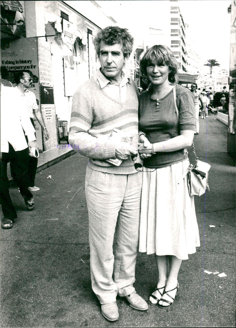 Bo Widerberg and Ankie bought a bicycle for their son (in Cannes) - Vintage Photograph