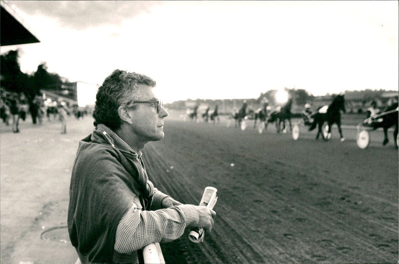 Swedish film director Bo Widerberg - Vintage Photograph