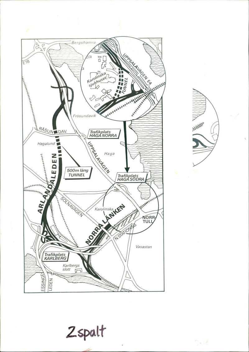 The Northern link - Vintage Photograph