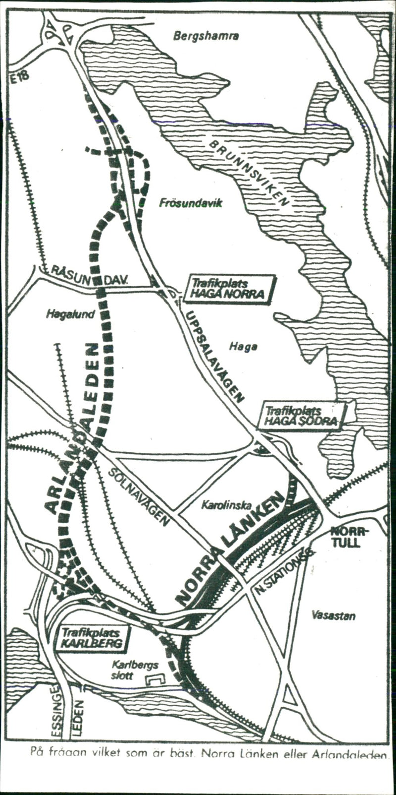 The Northern link - Vintage Photograph