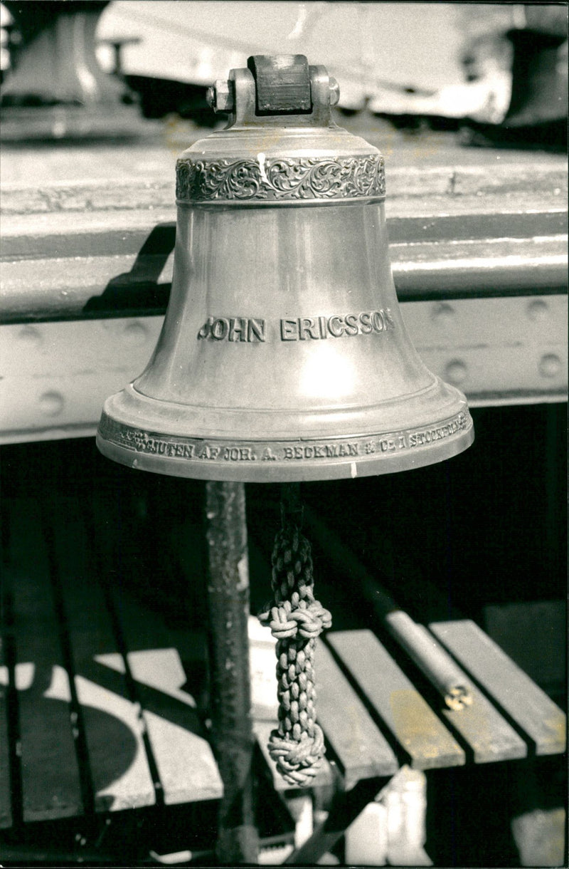 "John Ericsson" watch on "by Chapman" - Vintage Photograph