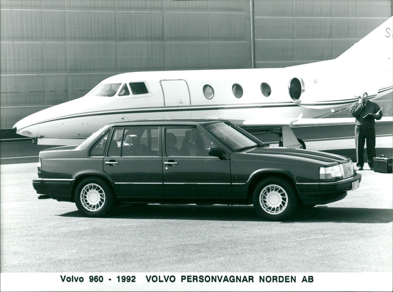 1992 REAL VOLVO CARS SERIES - Vintage Photograph