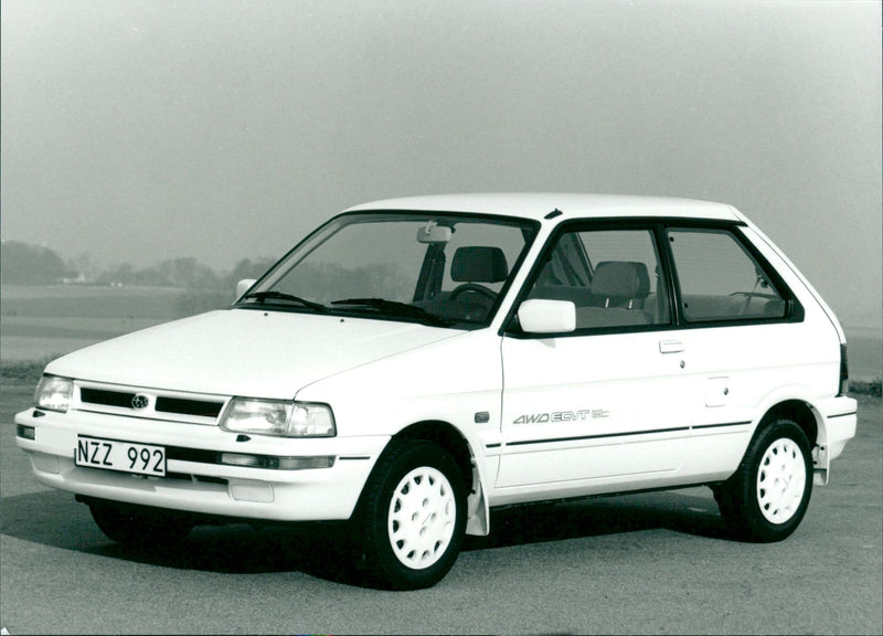 Subaru Super Trendy ECVT 1989 - Vintage Photograph