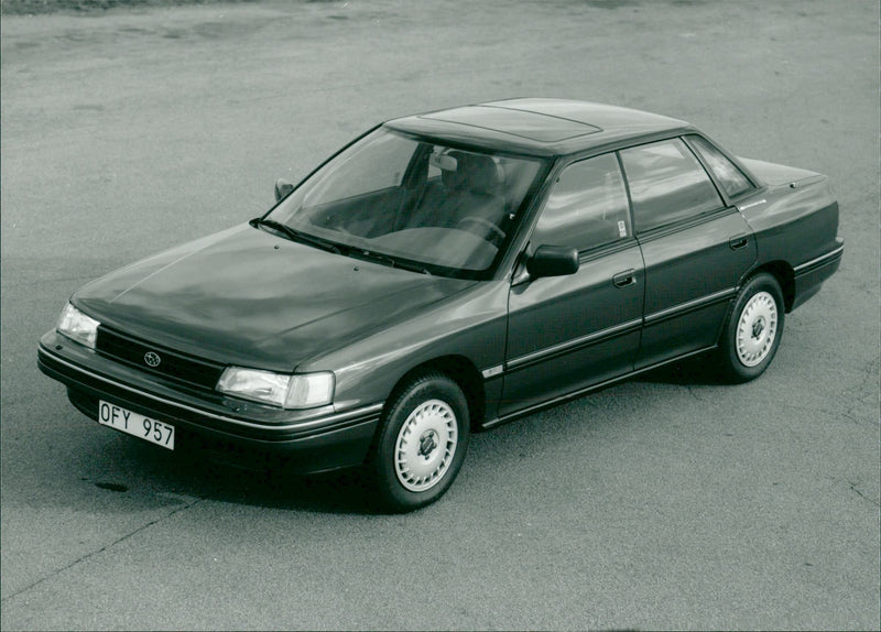 Subaru Legacy Sedan 1990 - Vintage Photograph