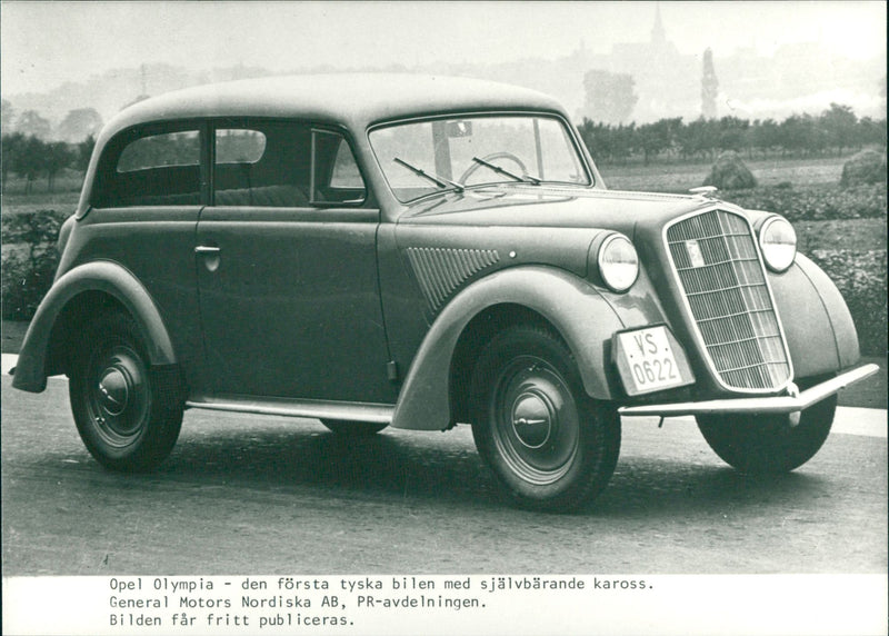 Opel Olympia - Vintage Photograph