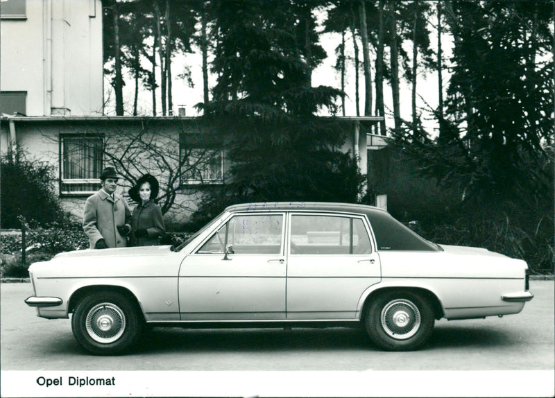 Opel Diplomat - Vintage Photograph