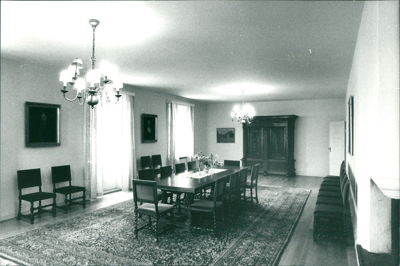 House interior in Karlstad - Vintage Photograph