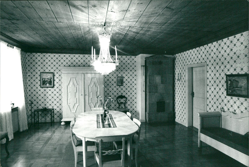 House interior in Karlstad - Vintage Photograph