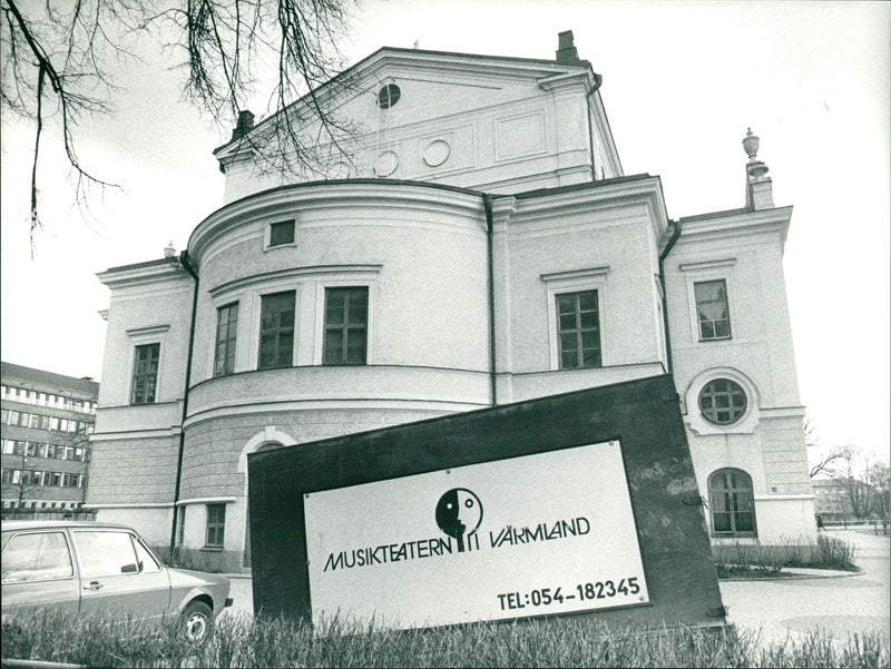 Karlstad theater - Vintage Photograph