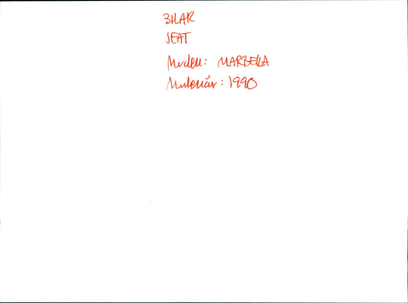 Seat - Vintage Photograph